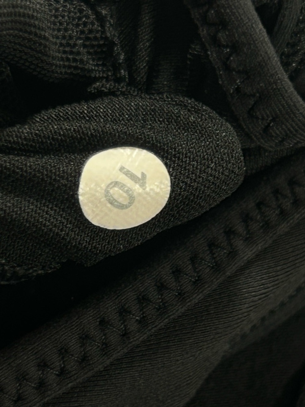 Lululemon Vintage Black Cool Racerback Tank Top Size 10 Archival Quality - Picture 7 of 7